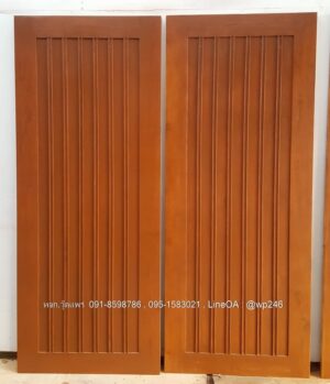 ประตูไม้สักบานเดี่ยว B265