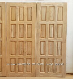 ประตูไม้สักบานเดี่ยว B135