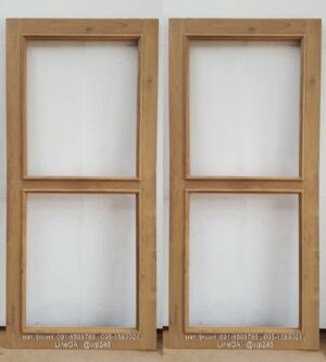ประตูไม้สักบานเดี่ยว B251