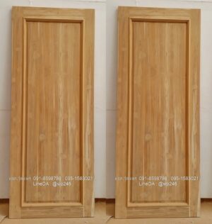 ประตูไม้สักบานเดี่ยว B261