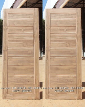 ประตูไม้สักบานเดี่ยว B270