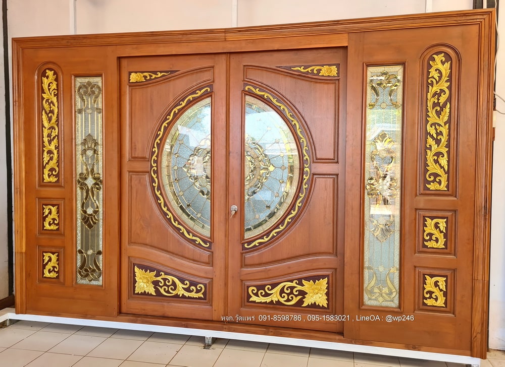 ชุดประตูบานเลื่อน พร้อมวงกบ