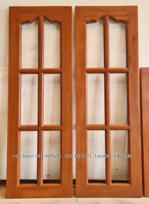 หน้าต่างไม้สัก BP19